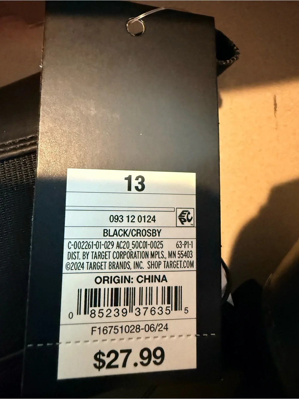 Art Class Black Crosby Kids' Chunky Chelsea Boots Sz 13C